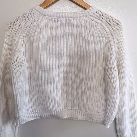 American Apparel fisherman cropped sweater, XS - Picture 3 of 5